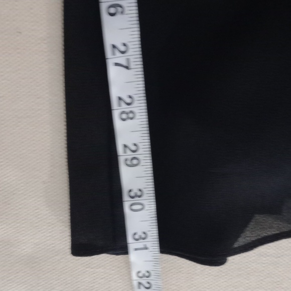 JS signature collection wide leg dress pants with slits and bling buckle  4 - Picture 6 of 10